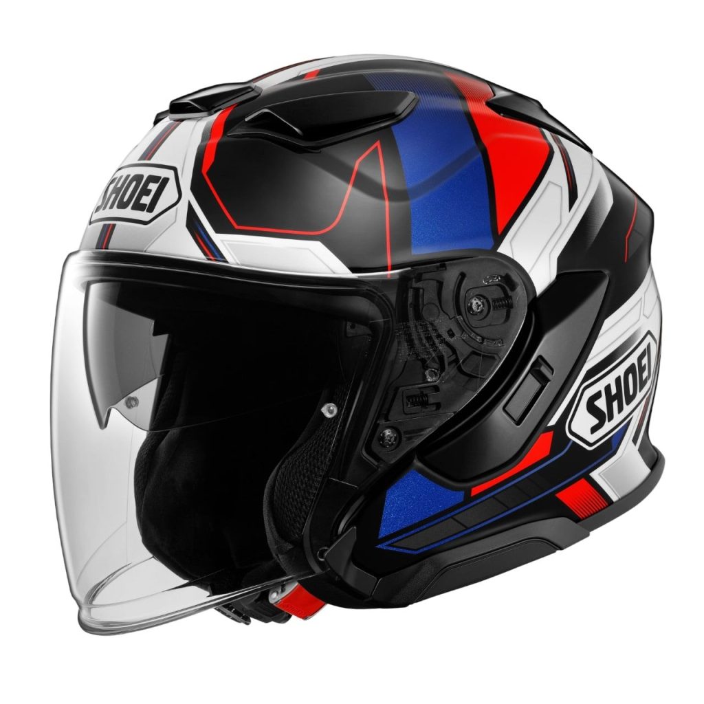 Shoei J-Cruise 3 Whizzy Motorcycle Helmet TC10 1
