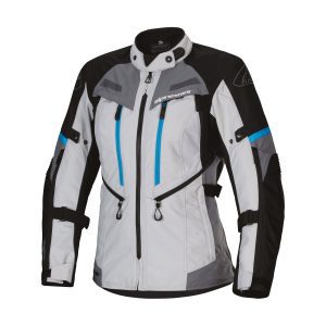 Alpinestars Stella Bogota Pro Drystar Motorcycle Jacket – Ice Grey/Black Alpinestars Stella Bogota Pro Drystar Motorcycle Jacket Ice Grey Cyan 1