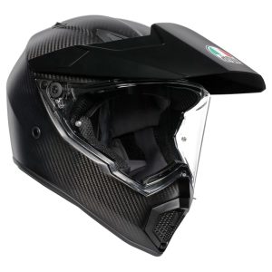 AGV AX9 Plain Motorcycle Helmet Matt Carbon 1