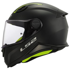 LS2 FF812 Kid Plain Motorcycle Helmet Matt Black 1