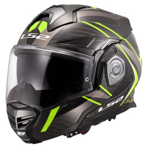 LS2 FF901 Advant X Carbon Future Motorcycle Helmet Yellow 1