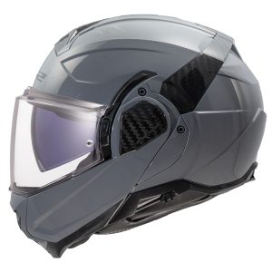 LS2 FF910 Advant II Plain Motorcycle Helmet Nardo Grey 1