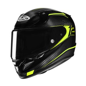 HJC RPHA 12 Keres Motorcycle Helmet Yellow 1