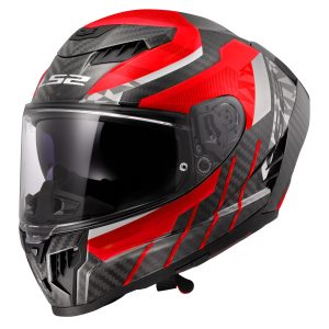 LS2 FF807 Dragon Trax Motorcycle Helmet – Red LS2 FF807 Dragon Trax Motorcycle Helmet Red 1