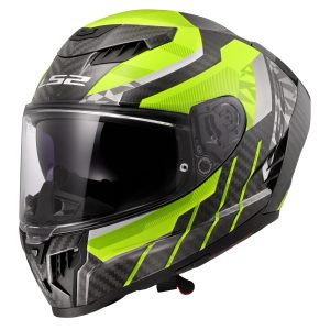 LS2 FF807 Dragon Trax Motorcycle Helmet – Yellow LS2 FF807 Dragon Trax Motorcycle Helmet Yellow 1