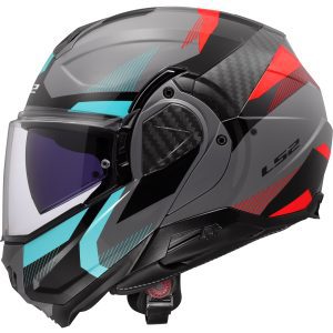 LS2 FF910 Advant II Triple Motorcycle Helmet Nardo Grey 1