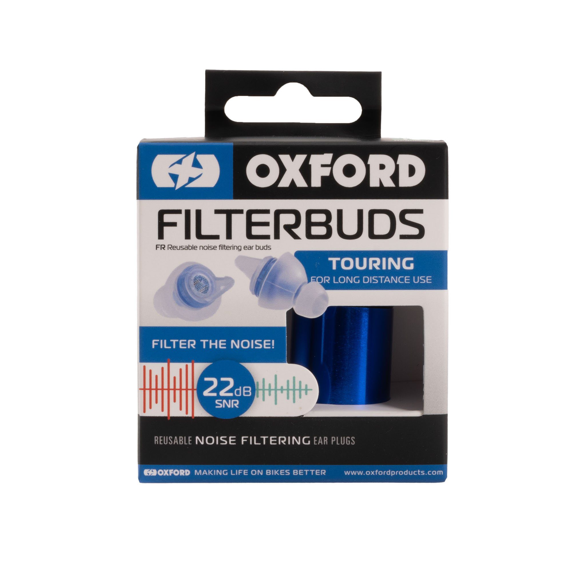 Oxford Touring Motorcycle FilterBuds 22 SNR OX954 6