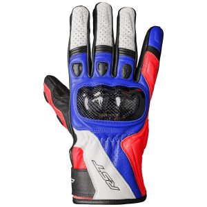RST Stunt III Motorcycle Gloves – Red/Blue/White RST Stunt III Motorcycle Gloves Red Blue White 1