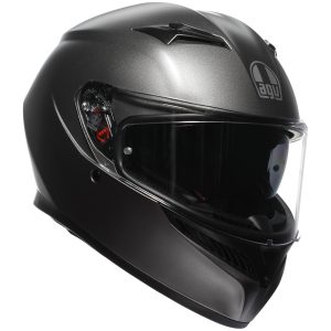 AGV K3 Plain Motorcycle Helmet Luna Grey 1