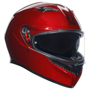 AGV K3 Plain Motorcycle Helmet Red 1.1