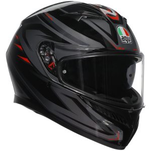 AGV K3 Syth Motorcycle Helmet Balck Red 1
