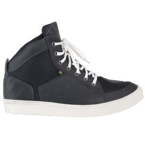 Diora Nixon Motorcycle Boots Black White 1