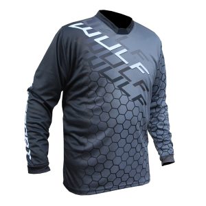 Wulfsport Connect Adults Motocross Jersey Black 1