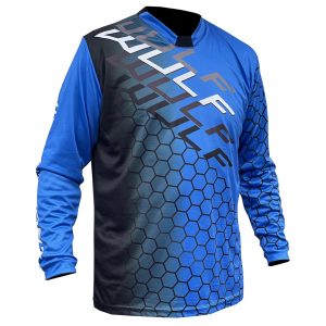 Wulfsport Connect Adults Motocross Jersey Blue 1