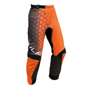 Wulfsport Connect Motorcycle Trousers – Orange Wulfsport Connect Adults Motocross Trousers Orange 1