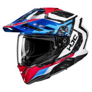HJC RPHA 60 Dakar Motorcycle Helmet – White/Red/Blue HJC RPHA 60 Dakar Motorcycle Helmet White Red Blue 1