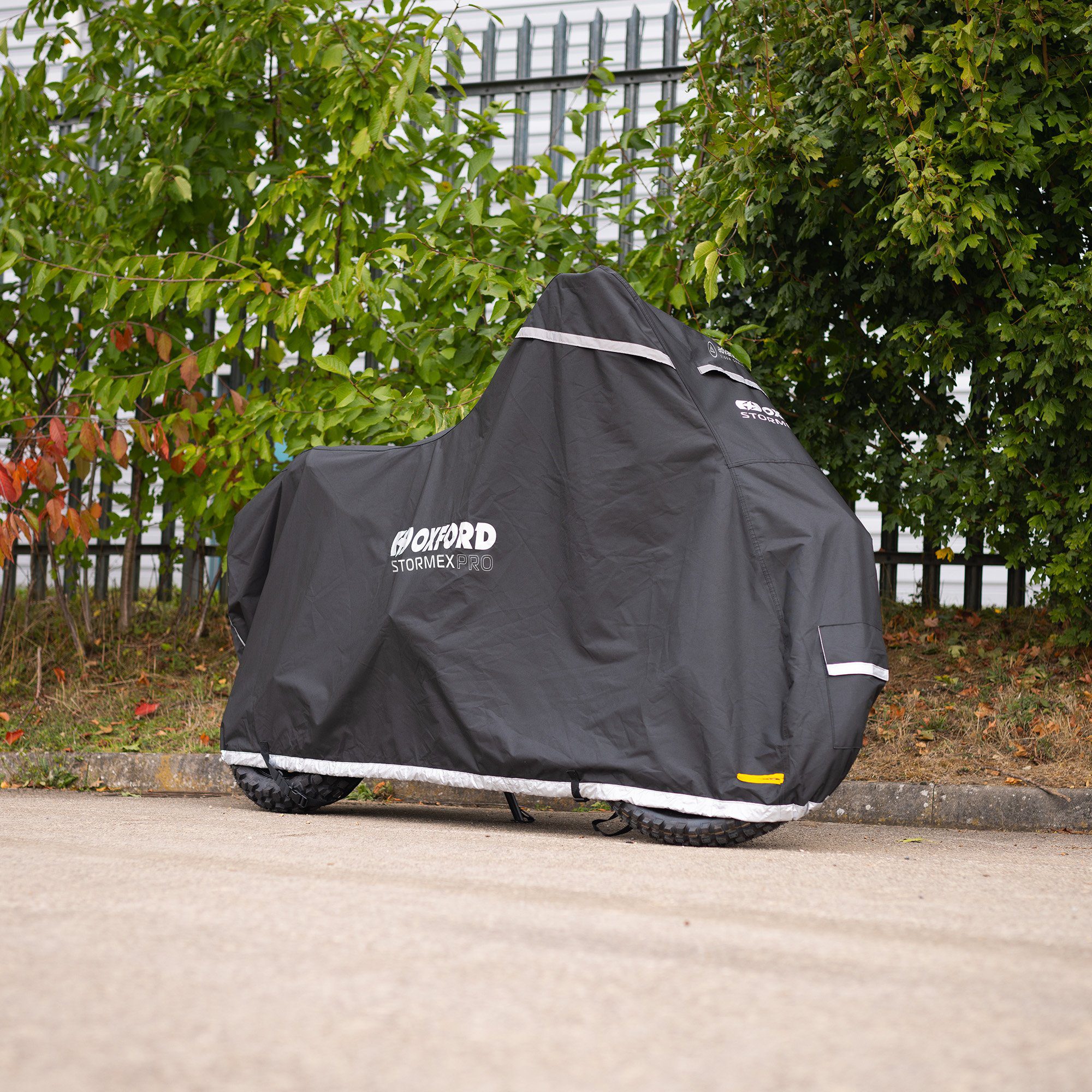Oxford Stormex Pro Motorcycle Cover lifestyle 8