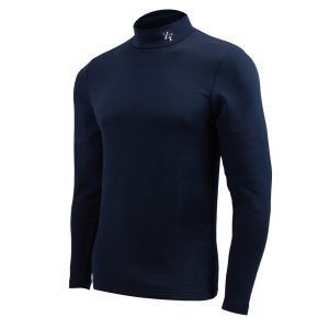 Zerofit Move Heatrub Motorcycle Long Sleeve Base Layer Top – Navy Zerofit Move Heatrub Long sleeve Base Layer top Navy 1