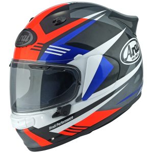Arai Quantic Mark Motorcycle Helmet red-blue 1