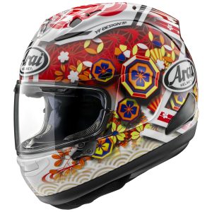 Arai RX-7V Evo Nakagami GP3 Replica Motorcycle Helmet 1