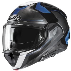 HJC F100 Bios Motorcycle Helmet Blue 1