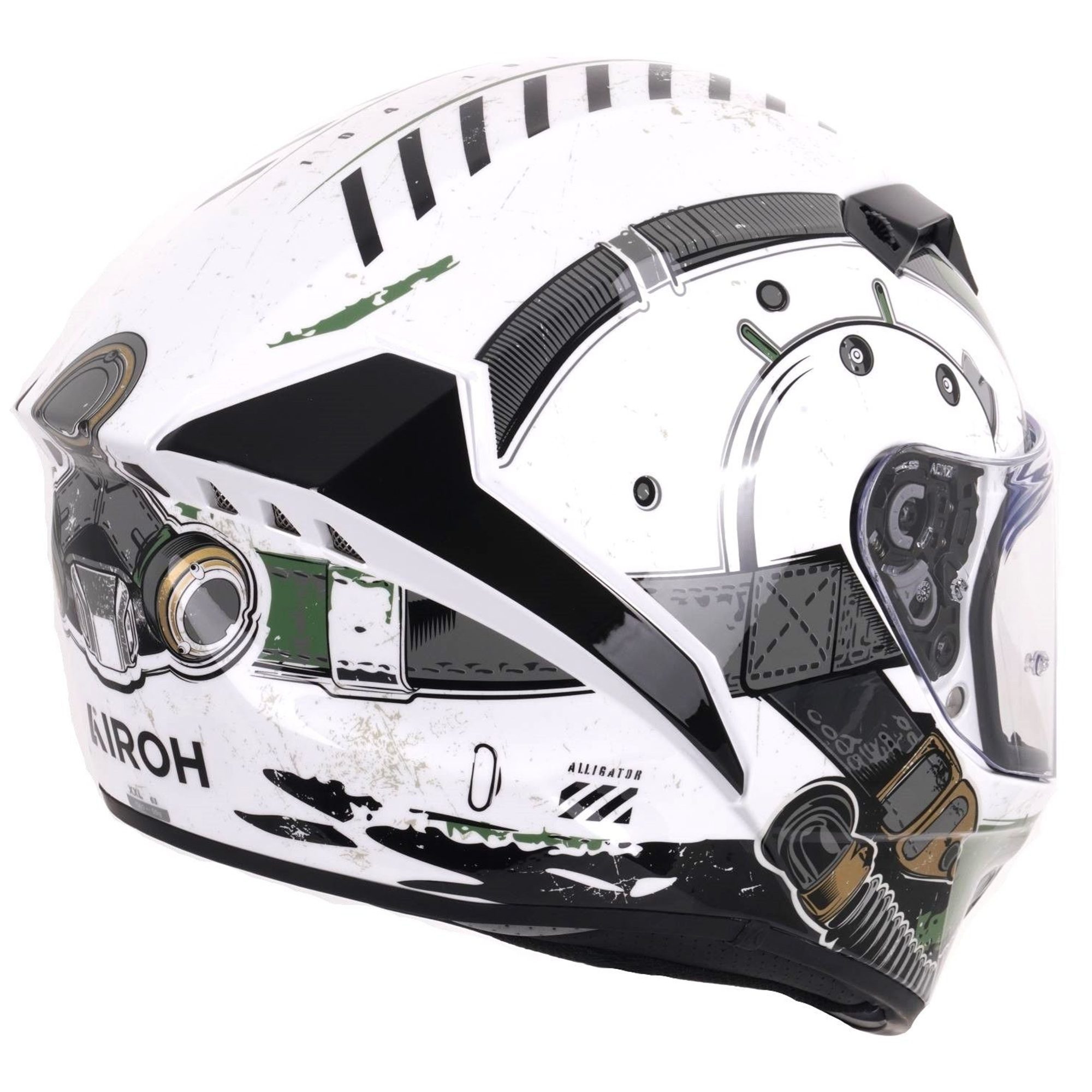 Airoh Connor Alligator Motorcycle Helmet 3