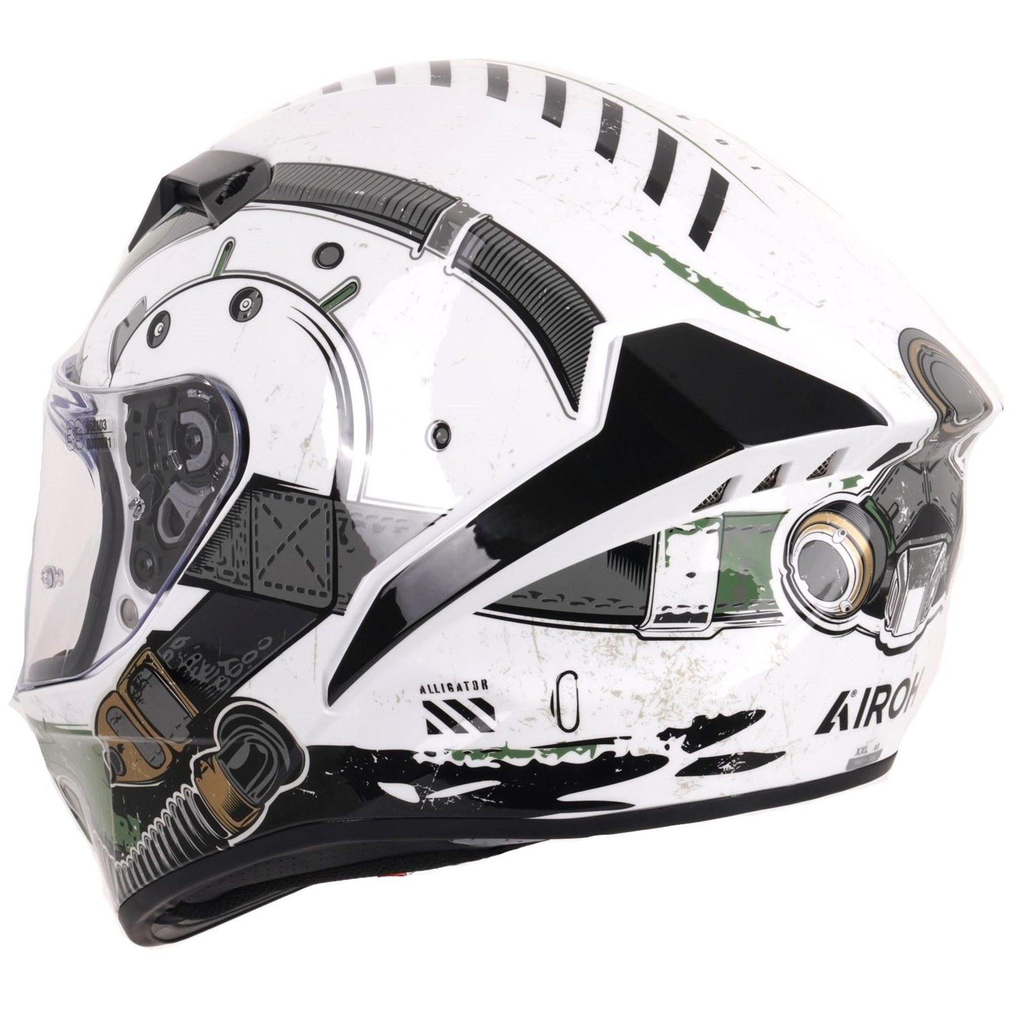 Airoh Connor Alligator Motorcycle Helmet 5
