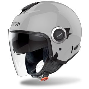 Airoh Helyos Plain Motorcycle Helmet Gloss Concrete Grey 1