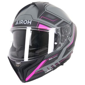 Airoh Matryx Rocket Motorcycle Helmet – Matt Pink Airoh Matryx Rocket Motorcycle Helmet Matt pink 1