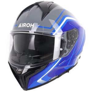 Airoh Matryx Wide Motorcycle Helmet – Blue Airoh Matryx Wide Motorcycle Helmet Blue 1
