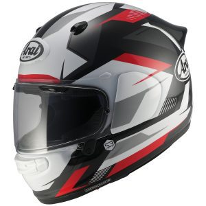 Arai Quantic Supra Motorcycle Helmet - Red 1