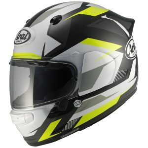 Arai Quantic Supra Motorcycle Helmet - Yellow 1