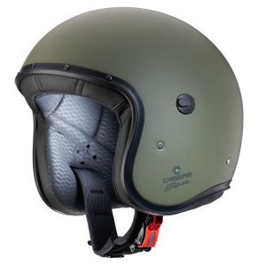 Caberg Freeride X Plain Motorcycle Helmet Matt Military Green 1