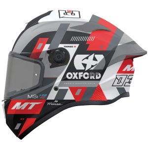 MT Targo S Sergio Garcia Motorcycle Helmet – Red/White MT Targo S Sergio Garcia Motorcycle Helmet 1