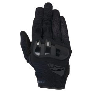 Alpinestars Stella Chrome Motorcycle Gloves – Black/Asphalt Alpinestars Stella Chrome Motorcycle Goves Black Asphalt 1
