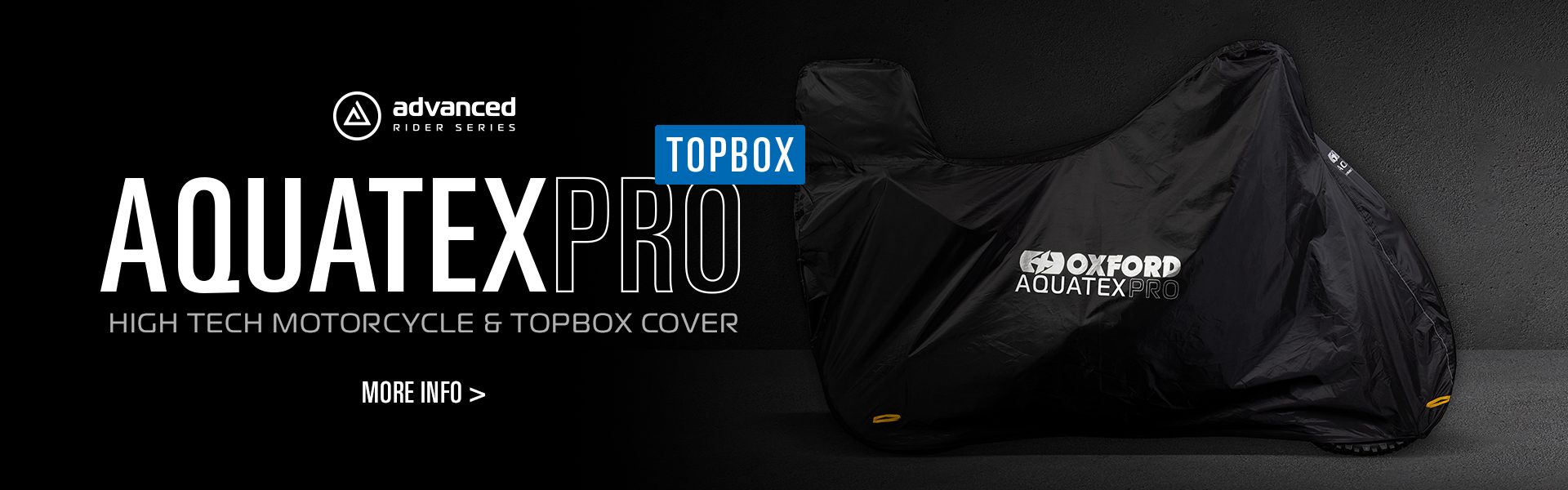 Oxford Aquatex Pro Motorcycle Cover Web Banner