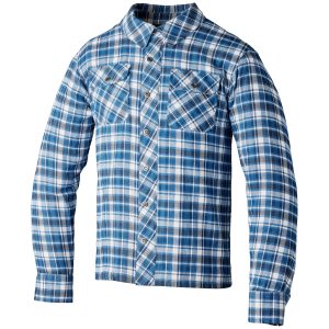 RST Lumberjack Men's Motorcycle Shirt Blue Grey 1
