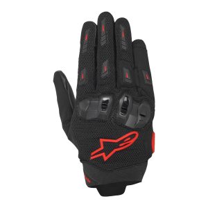 Alpinestars SP-X 5 Air Motorcycle Gloves Black Red Fluo 1
