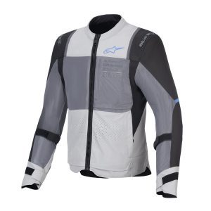 Alpinestars ST-2 Air Motorcycle Jacket Ice Grey Dark Grey Black 1