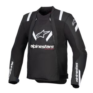 Alpinestars T-Stunt Air Motorcycle Jacket Black White 1
