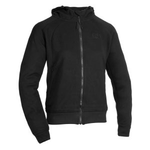 Oxford Armourlite AA Contour Women's Motorcycle Hoodie - Black/Grey