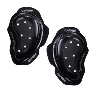 Oxford Rok Drop Sparkie Motorcycle Knee Sliders Black 1