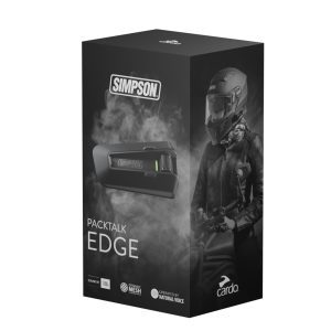 Simpson Cardo Packtalk Edge Motorcycle Bluetooth Intercom 1