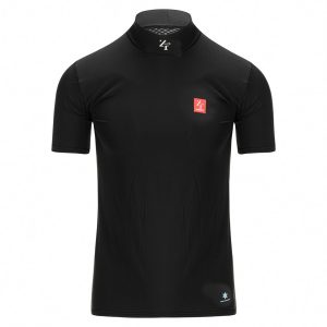 Zerofit Iceskin Short Sleeve Base Layer Top Black 1