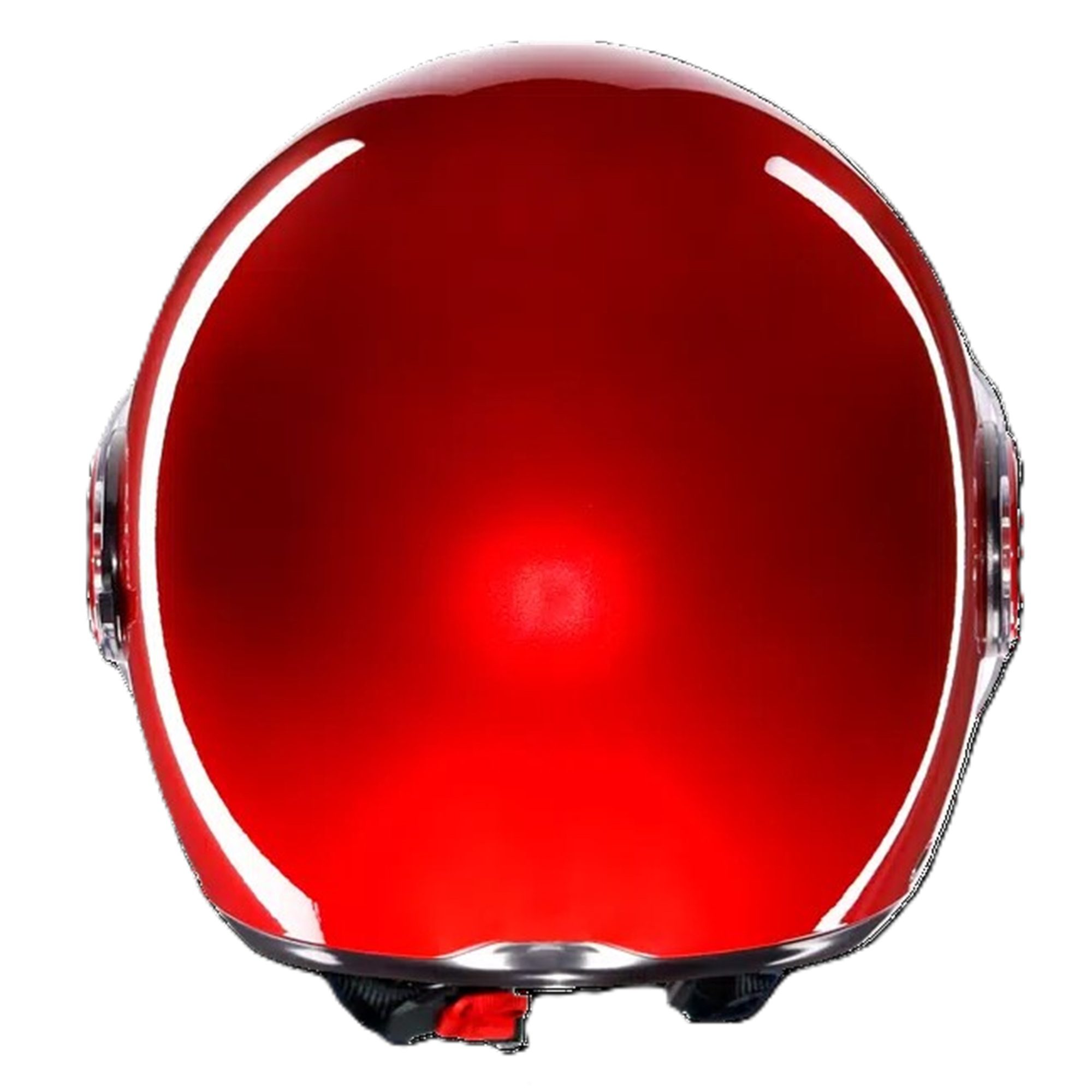 AGV Eteres Plain Motorcycle Helmet - Corsa Red 5