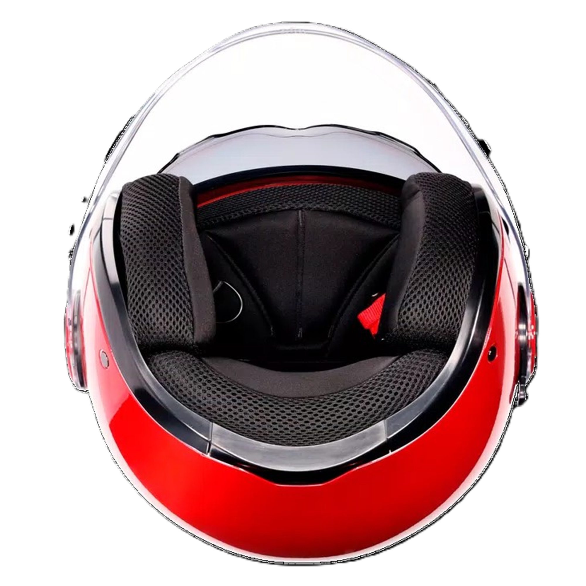 AGV Eteres Plain Motorcycle Helmet - Corsa Red 8