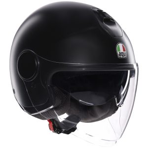 AGV Eteres Plain Motorcycle Helmet - Matt Black 1