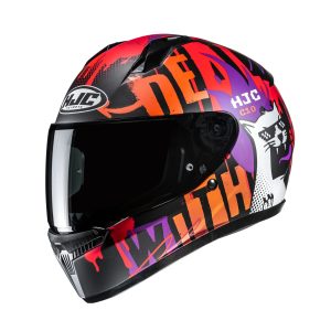 HJC C10 Fop Helmet Orange 1
