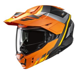 HJC I80 Imes Motorcycle Helmet Orange 1