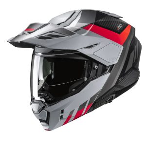 HJC I80 Imes Motorcycle Helmet Red 1